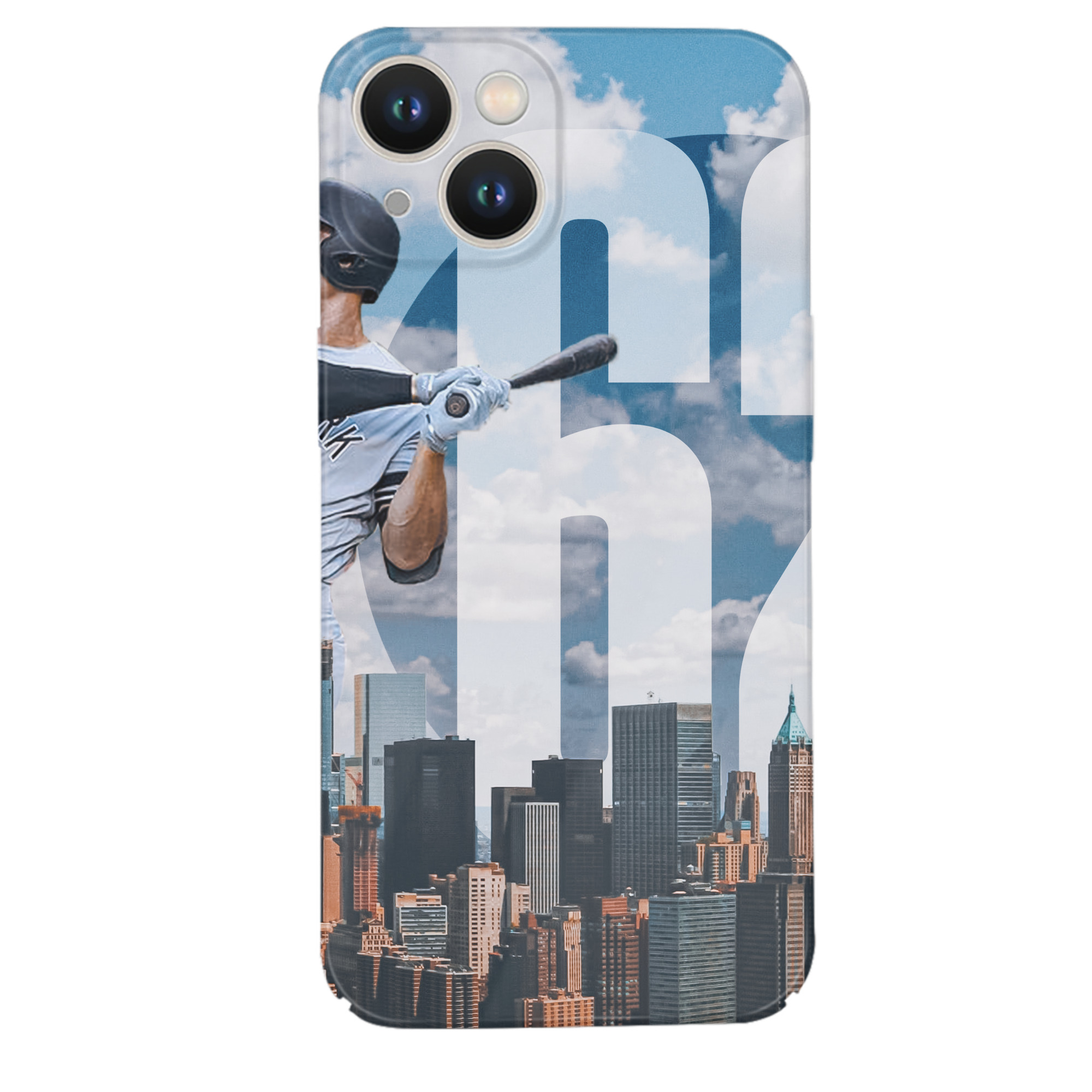 Aaron Judge 62 Home Runs IPhone 14 Series Full-Cover Hard Case – Shockproof With Raised Camera Protection – Precise Cutouts, Wireless Charging Compatible – Durable, Anti-Yellowing, Easy To Clean